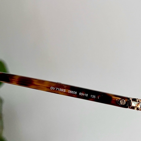 Givenchy Oversized Havana Gold Rounded Tortoise Style Sunglasses - Picture 11 of 16